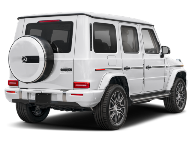 New 2027 MANUFAKTUR Moonlight White Metallic Mercedes-Benz G 580e SUV image 2