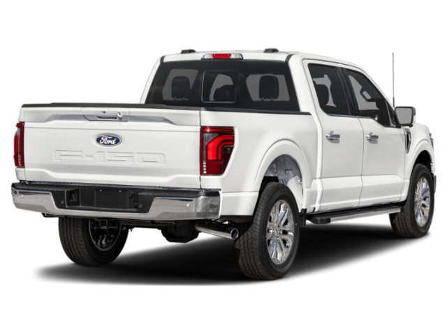 New 2027 White Ford 4X4 CREW LARIAT image 2