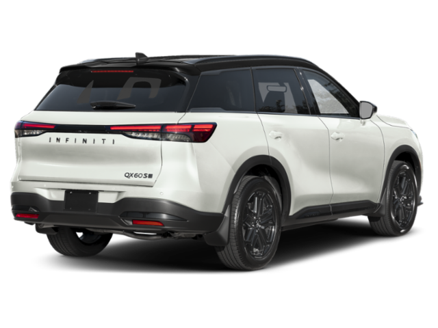 New 2027 Radiant White/Black Obsidian INFINITI SPORT image 2