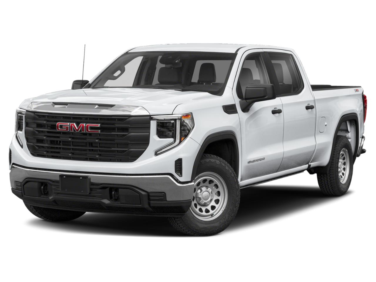 Summit White 2024 GMC Sierra 1500 ELEVATION Crew Cab Pickup Raleigh NC