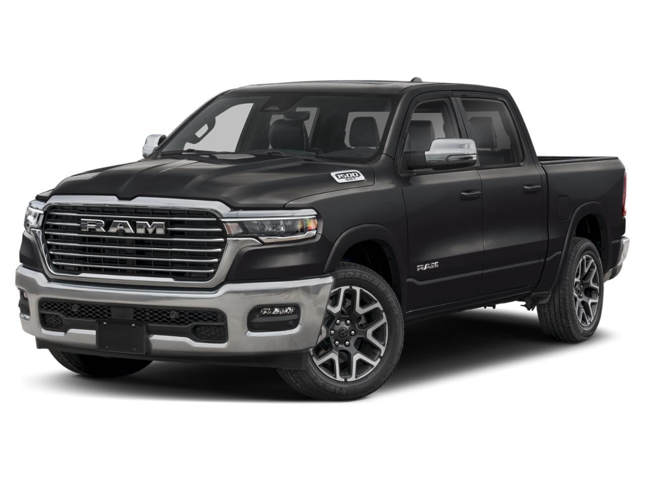 Diamond Black Crystal Pearlcoat 2027 Ram 1500 LARAMIE Crew Cab Pickup  
