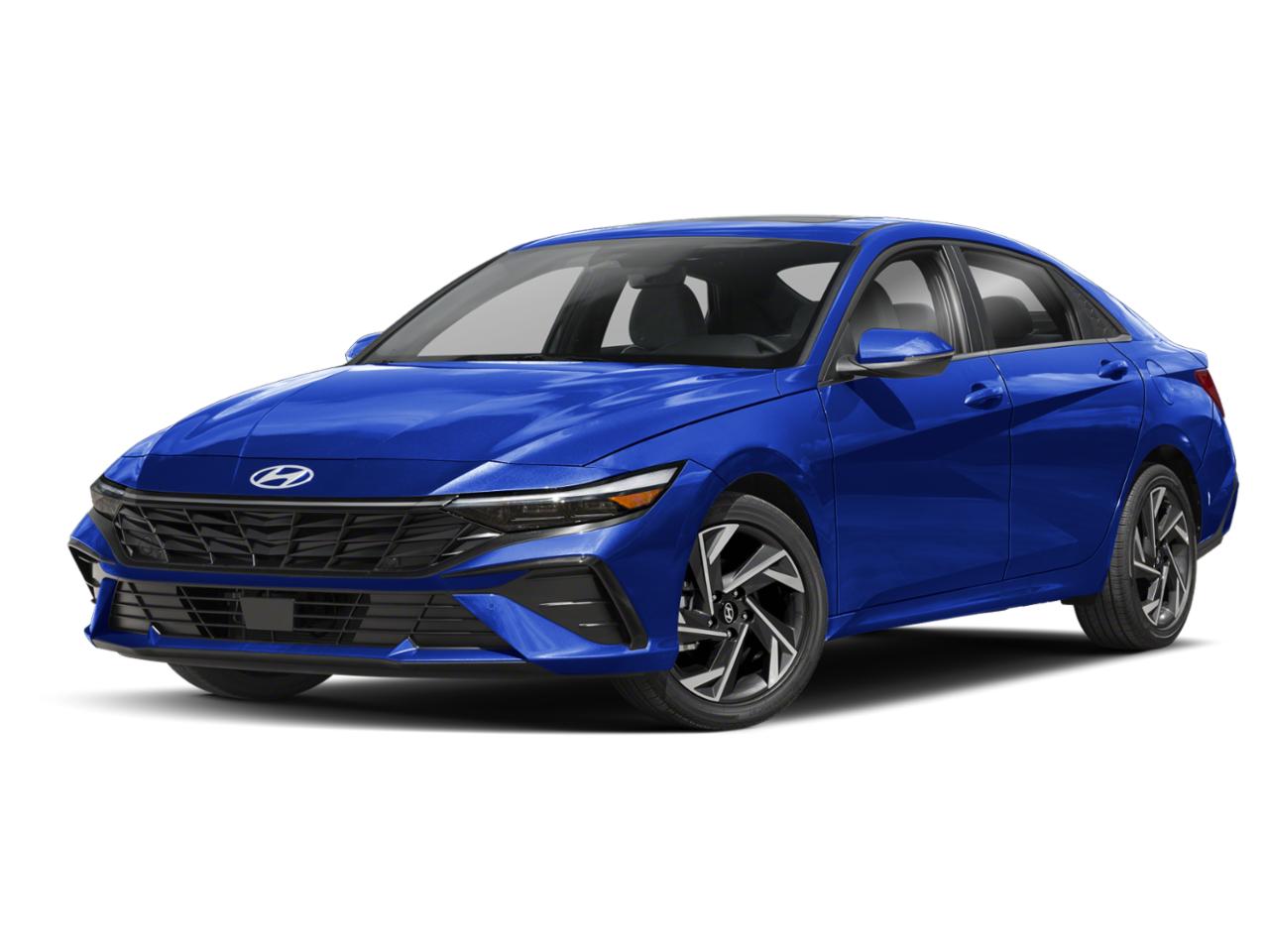 Intense Blue 2025 Hyundai Elantra Hybrid LIMITED 4dr Car Greensboro NC