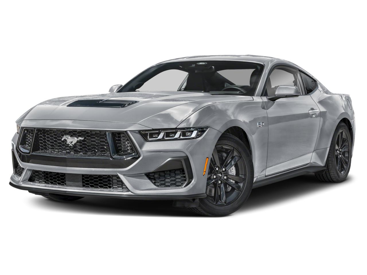 Silver Metallic 2025 Ford Mustang GT 2dr Car Raleigh NC