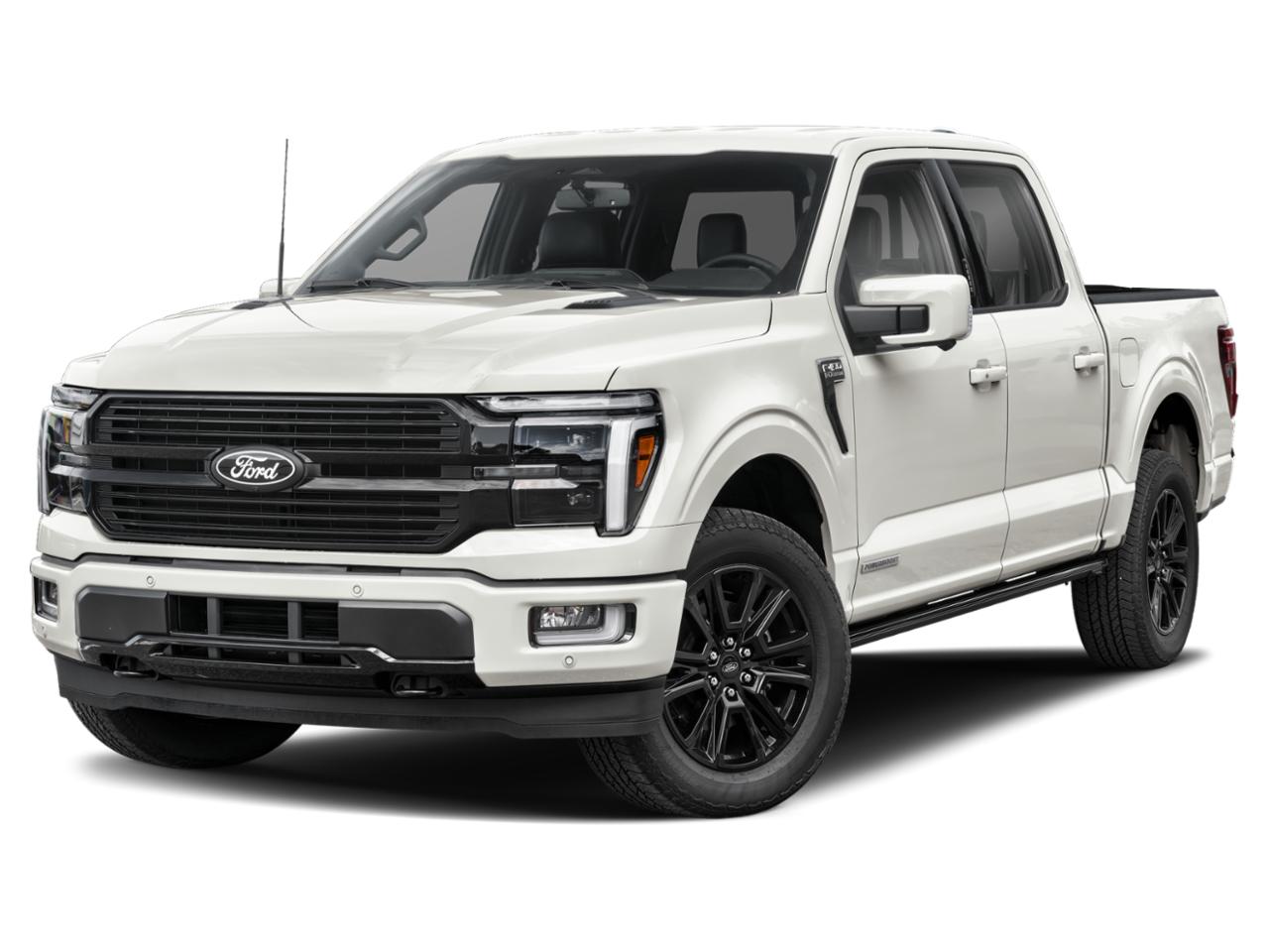 White Metallic 2024 Ford F-150 PLATINUM Crew Cab Pickup Raleigh NC