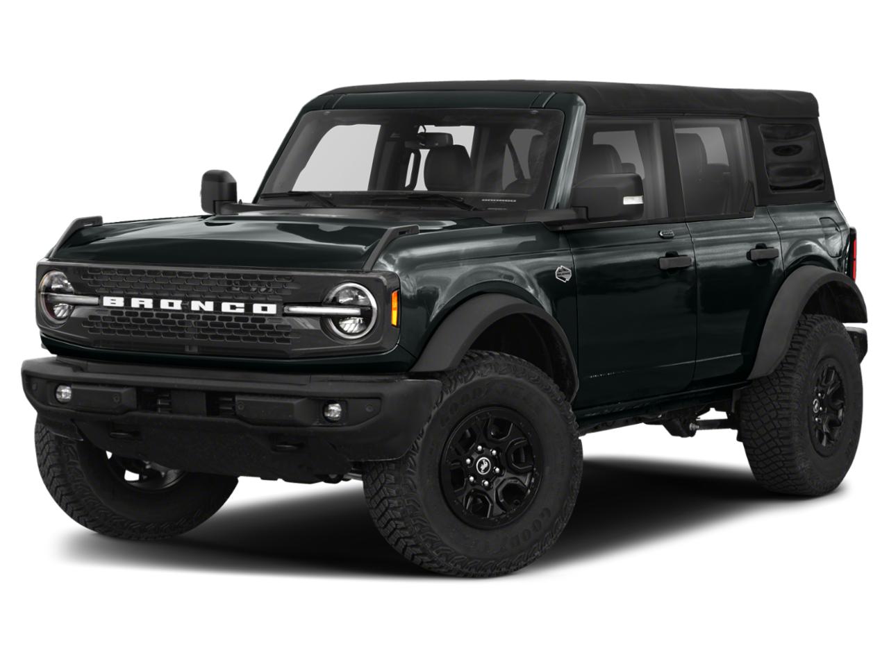Shadow Black 2023 Ford Bronco WILDTRAK Convertible Raleigh NC