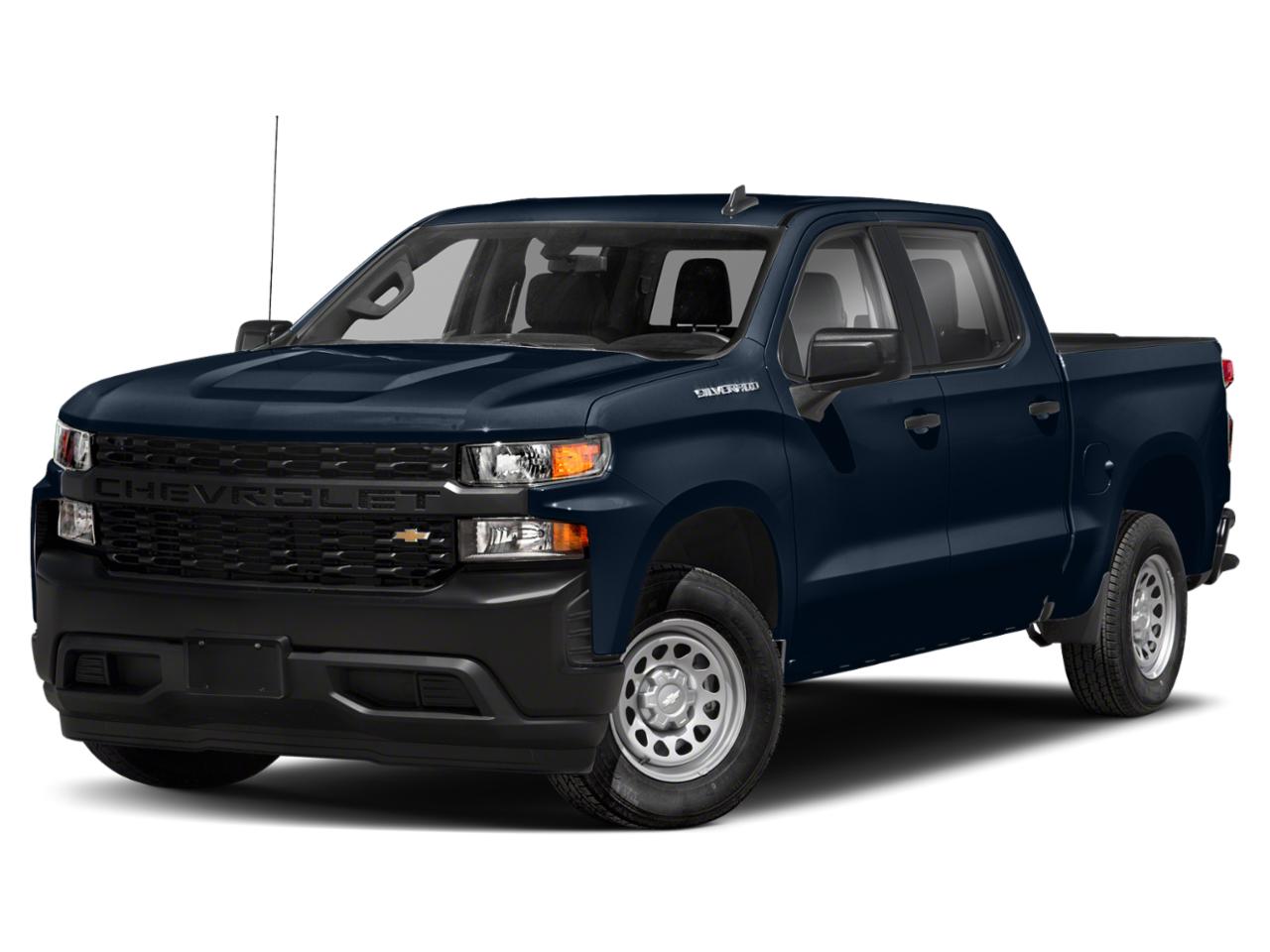 Northsky Blue Metallic 2020 Chevrolet Silverado 1500 LT TRAIL BOSS Crew Cab Pickup Wake Forest NC