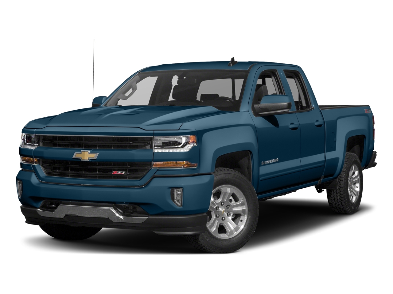 deep ocean blue metallic 2018 Chevrolet Silverado 1500 LT Extended Cab Pickup Wake Forest NC