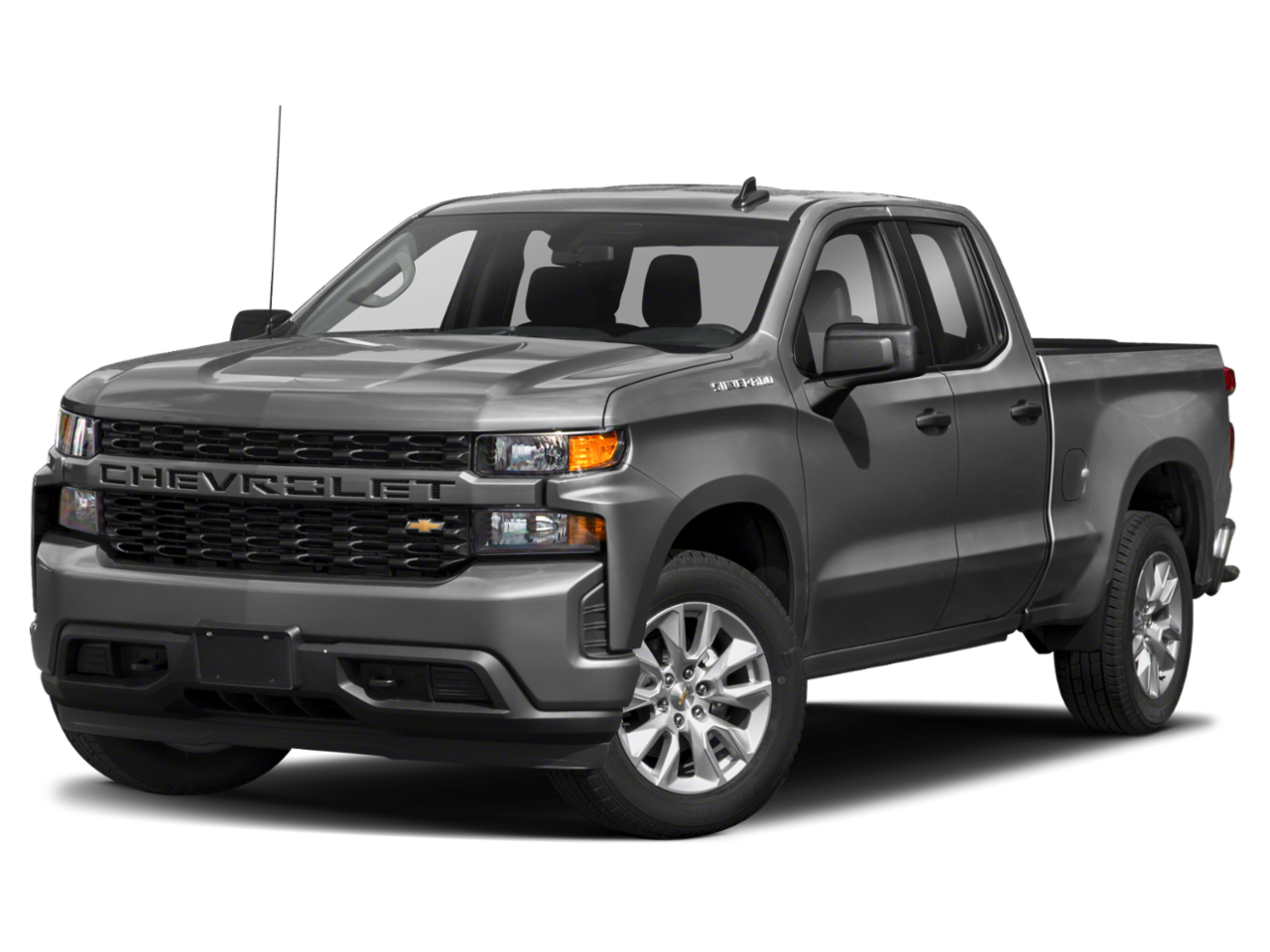 Used 2020  Chevrolet Silverado 1500 2WD Double Cab Custom at Kona Nissan near Kailua Kona&comma; HI