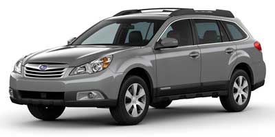 Blue 2010 Subaru Outback 2.5i Wagon All-Wheel Drive Automatic
