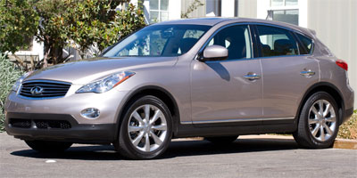 White 2010 INFINITI EX35 Journey AWD SUV / Crossover All-Wheel Drive 5-Speed Automatic