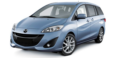 Blue 2012 Mazda MAZDA5 Touring Minivan Front-Wheel Drive Automatic