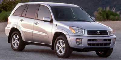White Pearl 2002 Toyota RAV4 AWD SUV / Crossover All-Wheel Drive Automatic