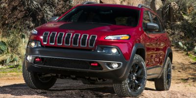 Used 2015  Jeep Cherokee 4d SUV 4WD Trailhawk V6 at Paradise Motors near Lansing, MI