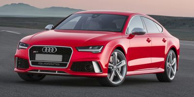 Red 2017 Audi RS 7 4.0T quattro Prestige AWD Sedan All-Wheel Drive Automatic