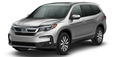 Silver 2022 Honda Pilot EX-L FWD SUV / Crossover Front-Wheel Drive Automatic