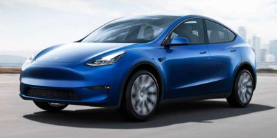 Deep Blue Metallic 2023 Tesla Model Y Long Range AWD SUV / Crossover All-Wheel Drive Automatic