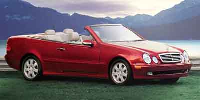 Blue 2003 Mercedes-Benz CLK 320 Cabriolet Convertible Rear-Wheel Drive Automatic