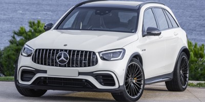 Used 2021  Mercedes-Benz GLC AMG GLC 63 4MATIC&plus; SUV at Pre-Owned Plus near San Antonio&comma; TX