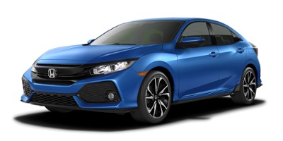 Used 2019  Honda Civic Hatchback 4d Sport CVT at Maxx Loans near St&period; Adrian&comma; MI