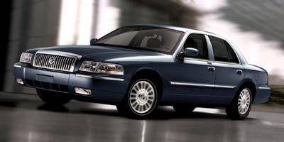 Gray 2007 Mercury Grand Marquis GS Sedan Rear-Wheel Drive Automatic